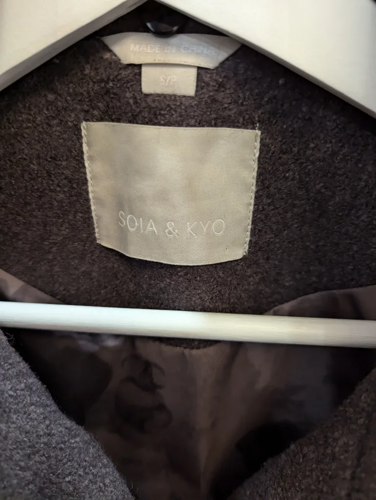 Soia & Kyo Fur Collar Coat Women S image indicator(5)