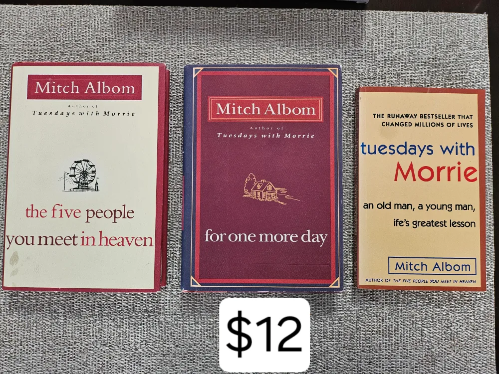 Mitch Albom Book Set - 3 Books thumbnail