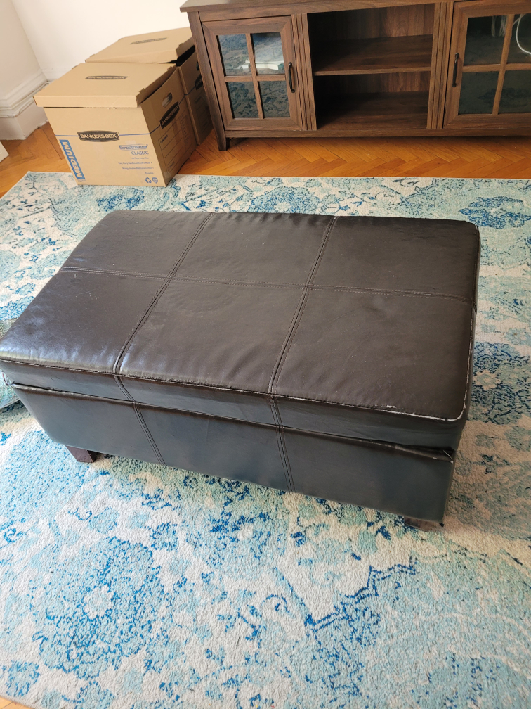 Brown Ottoman