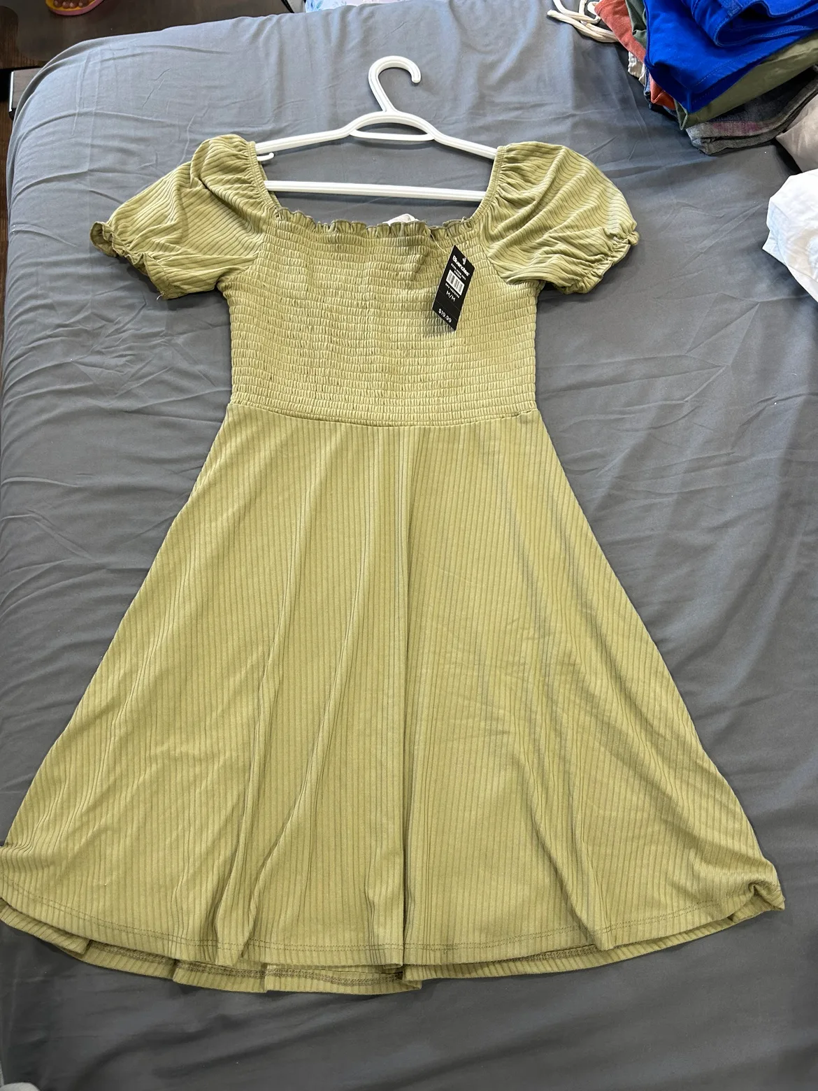Brand New With Tags Bluenotes Olive Green Dress thumbnail