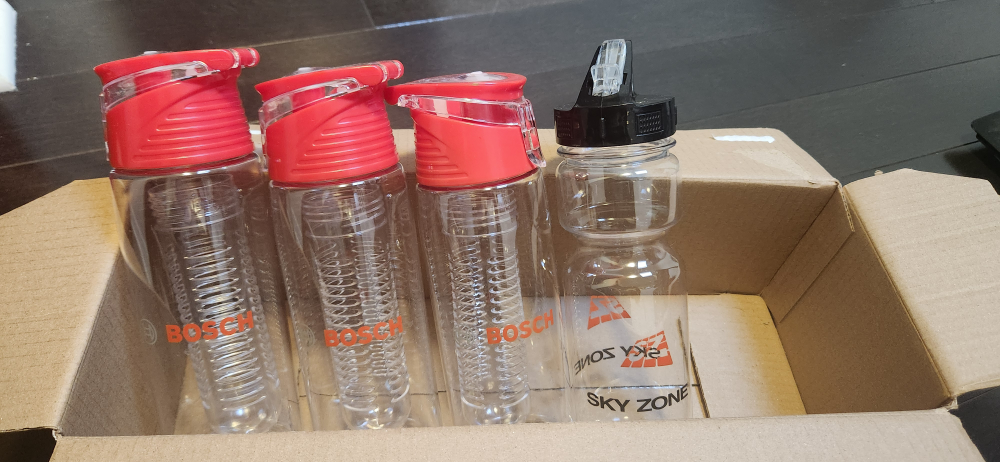 Set of Bosch Water Bottles