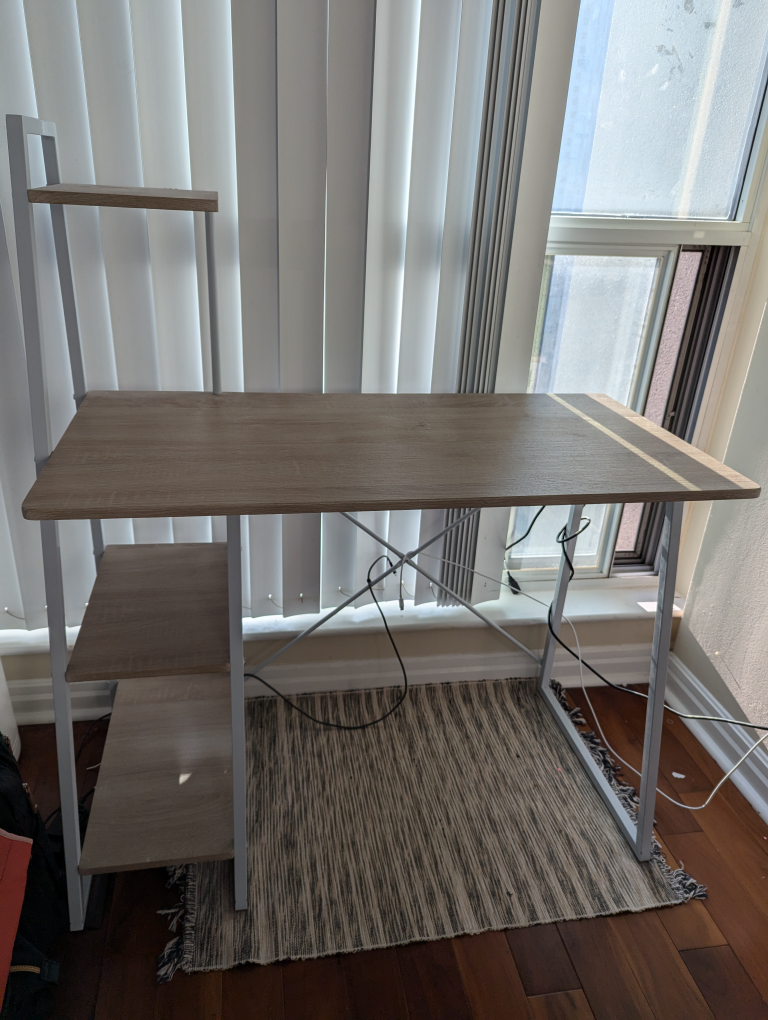 Computer Desk with Shelves - photo 3