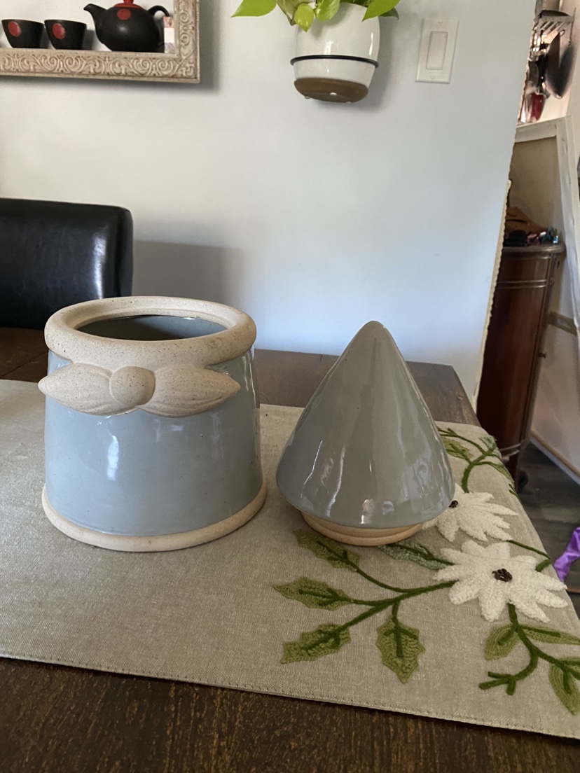 Ceramic Gnome Lidded Jar - photo 2