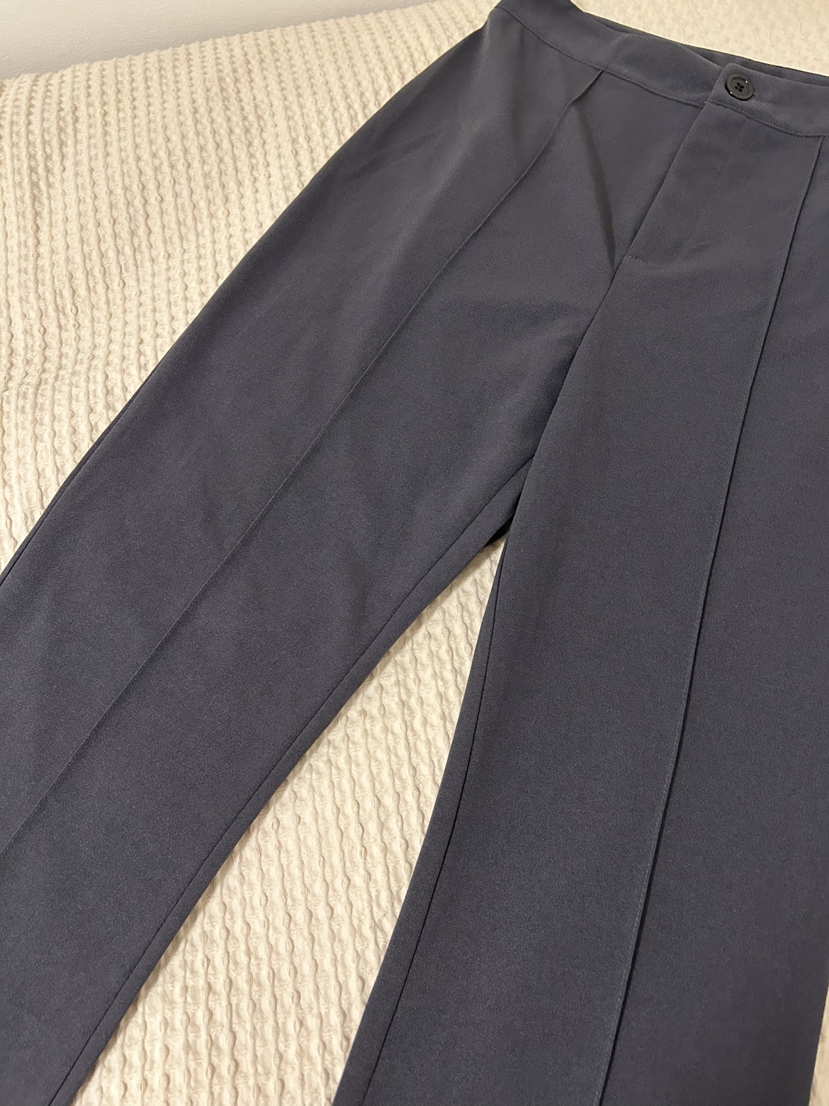 Business Casual Dark Grey Flare Pants - photo 4