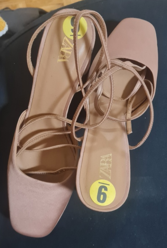 Zara Heels- tie it up - photo 2