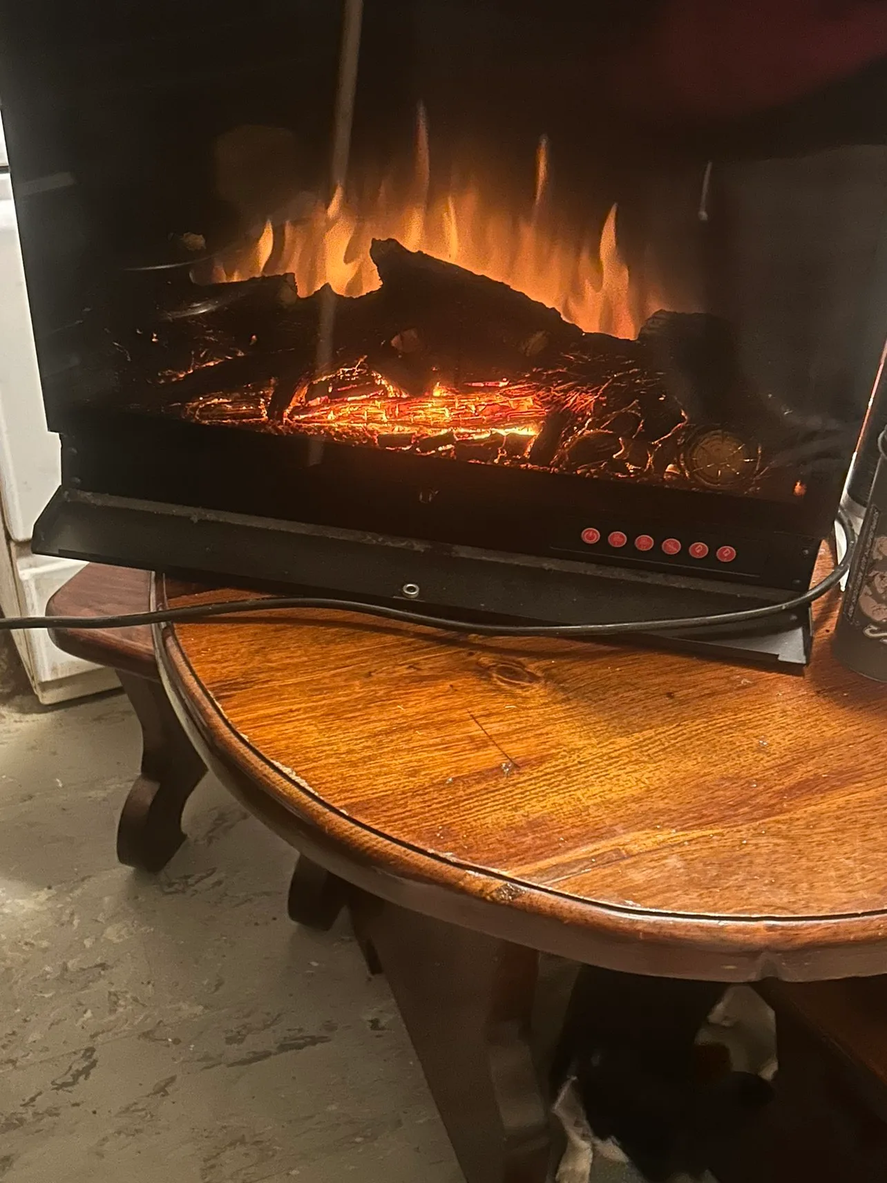 Portable fireplace 120v thumbnail