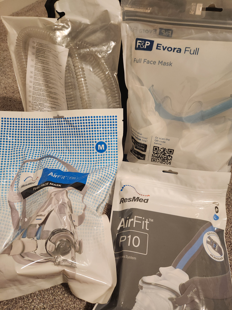 CPAP ResMed Airsense 11 with Masks