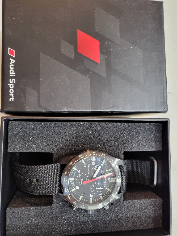 Genuine Audi Sport Chronograph Watch