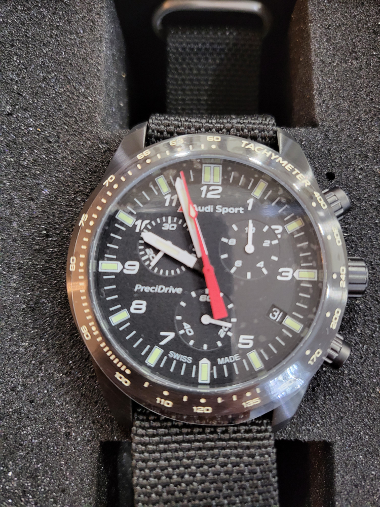 Genuine Audi Sport Chronograph Watch - photo 2