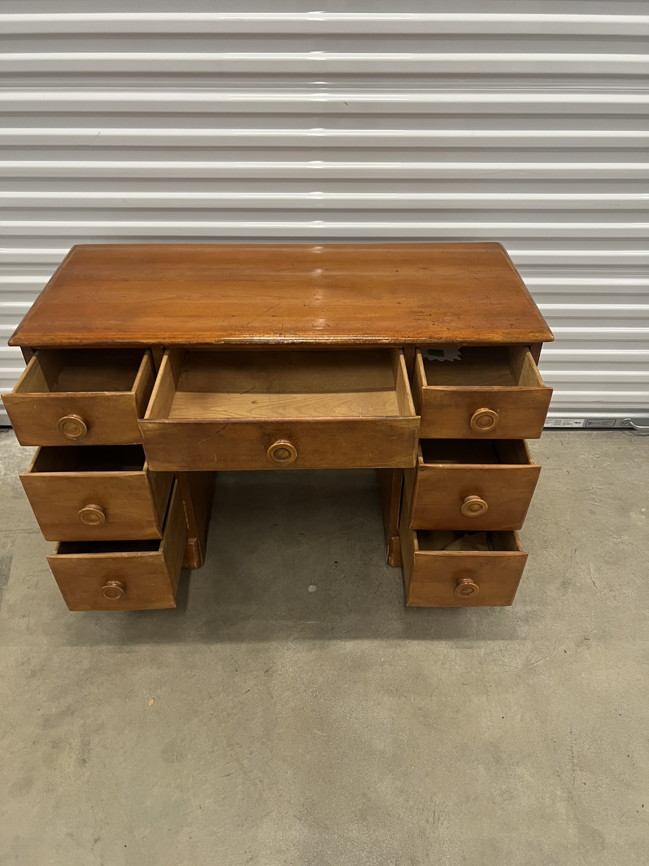 Wooden office Desk withDrawers - photo 4
