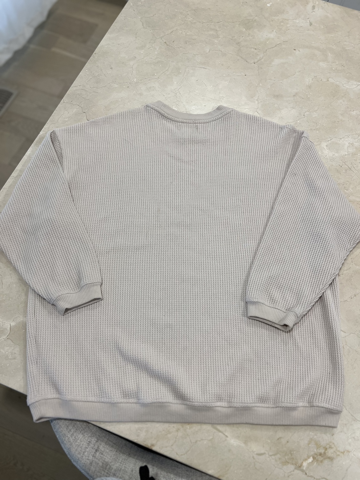 Aerie Oversized Waffle knit crew - photo 2