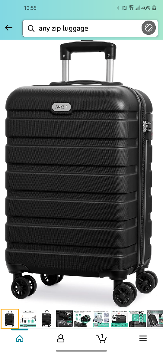 Black Carry-On Luggage