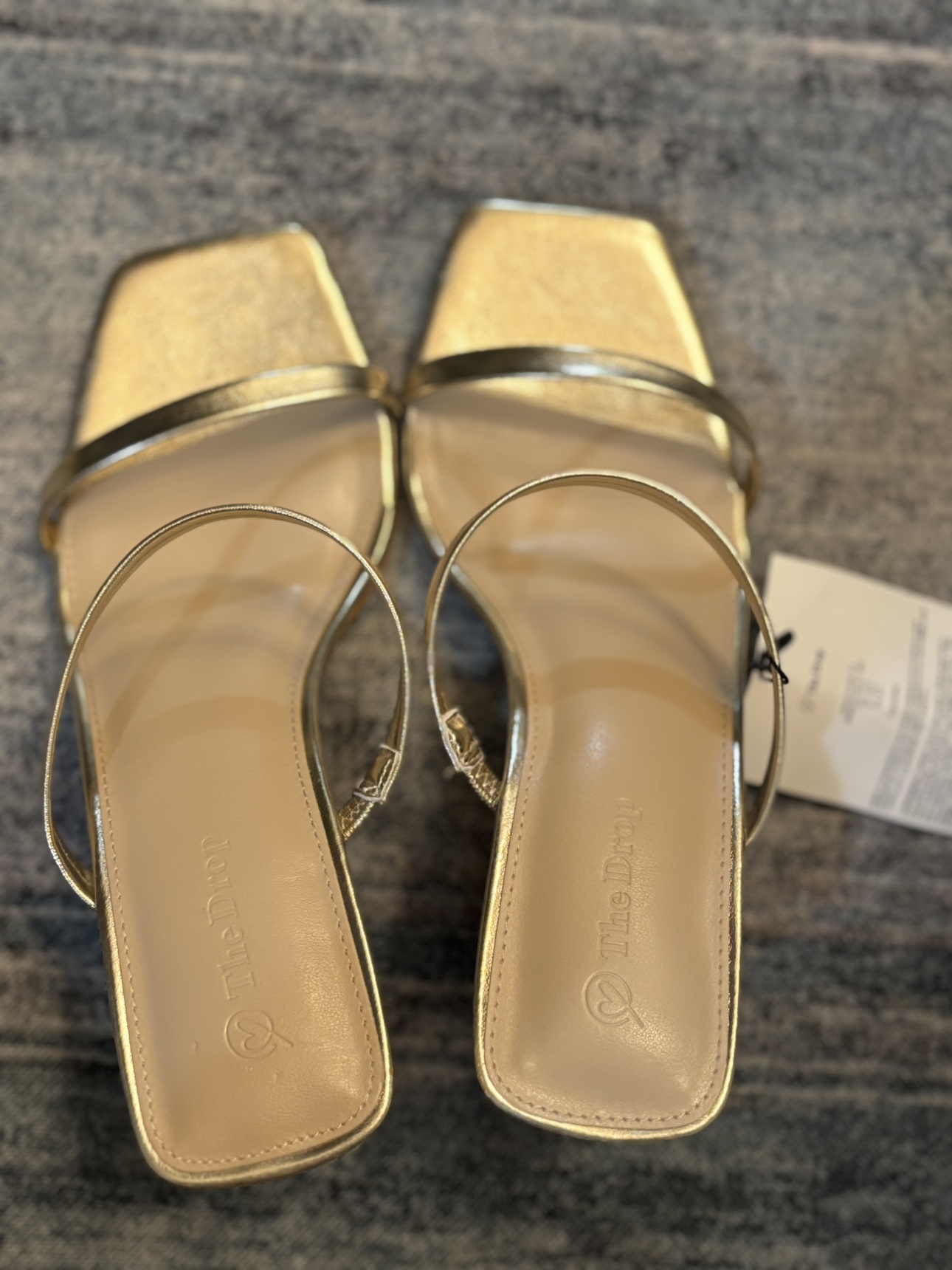 The Drop Gold Heels - photo 2