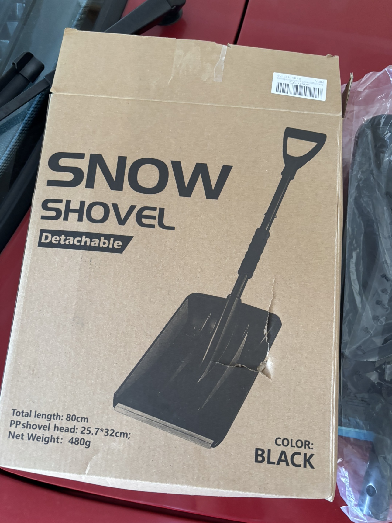 Detachable Snow Shovel
