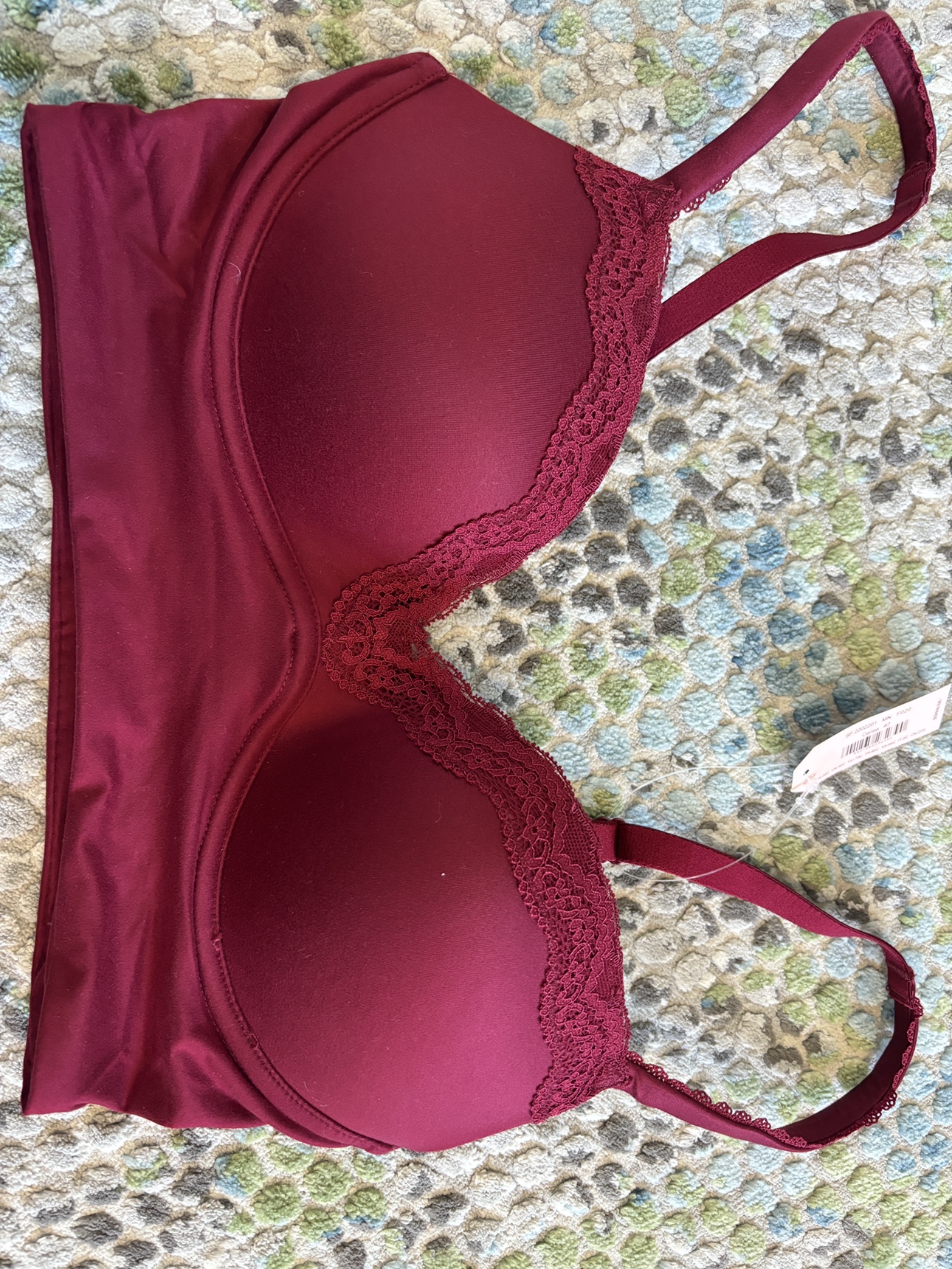 Dobdeva Burgundy Lace Bra