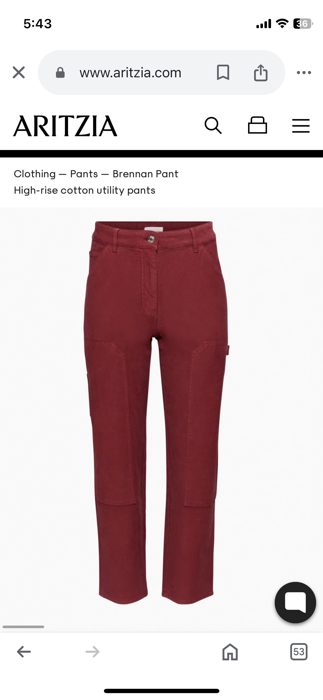 Wilfred Free Brennan Pant - Size 10 - photo 4