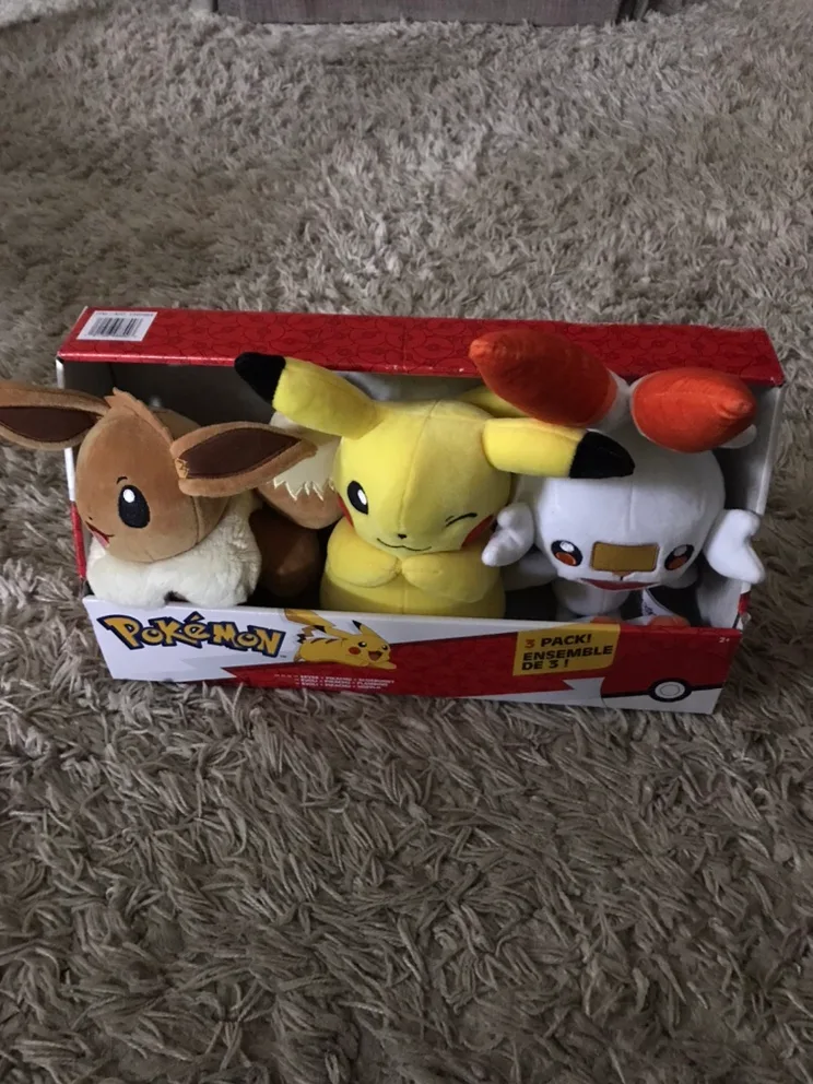 Pokémon Plush 3 Pack image indicator(2)