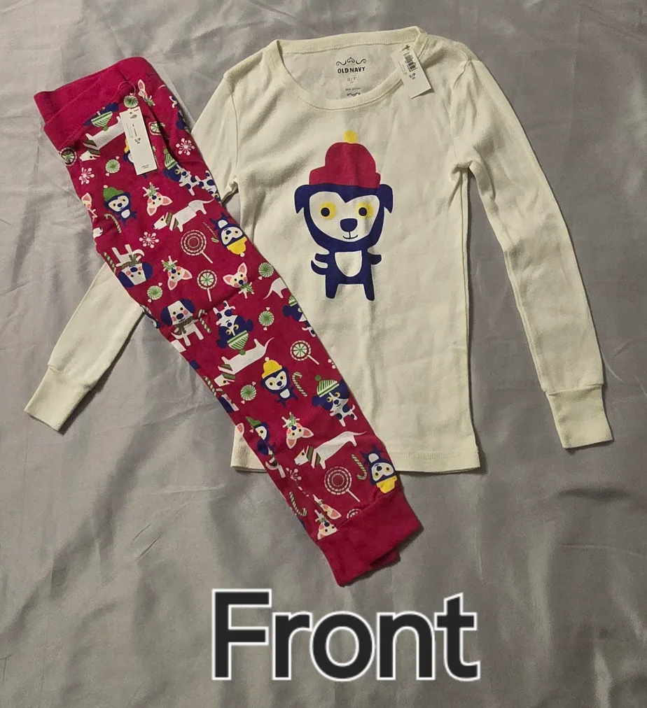 NEW! Old Navy Kids - Size 6 Holiday Pajama Set thumbnail