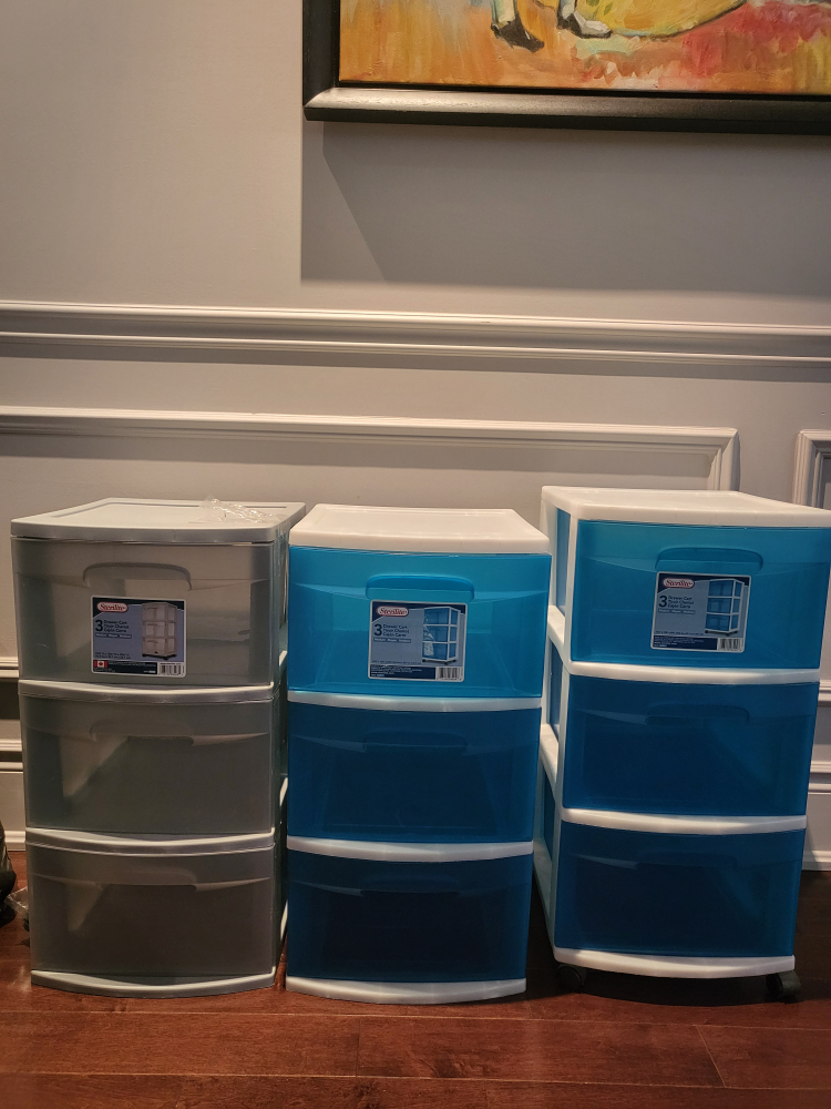3-Drawer Storage Unit - photo 2