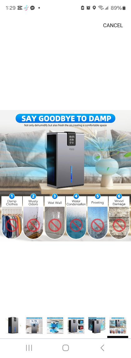 Dehumidifier, 118 OZ Dehumidifier for Home Dehumidifiers - photo 4
