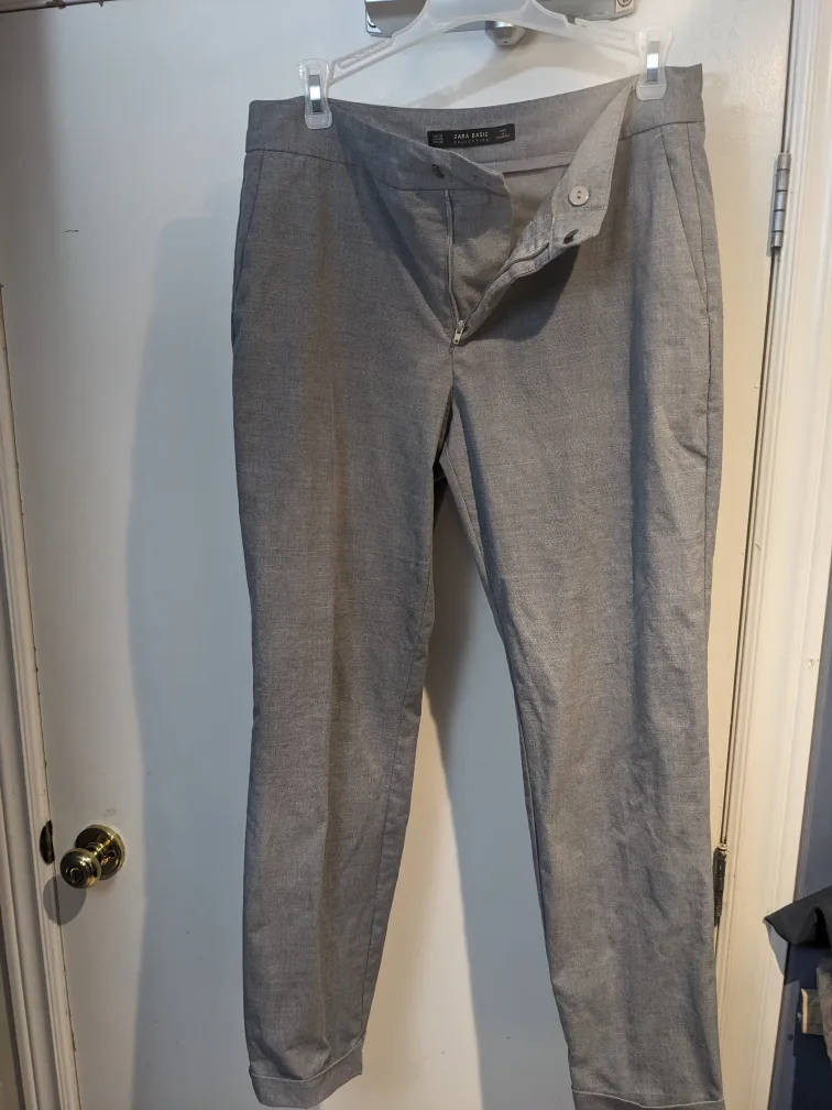 Zara Basic Dress Pants Worn Once Size 4 image indicator(3)