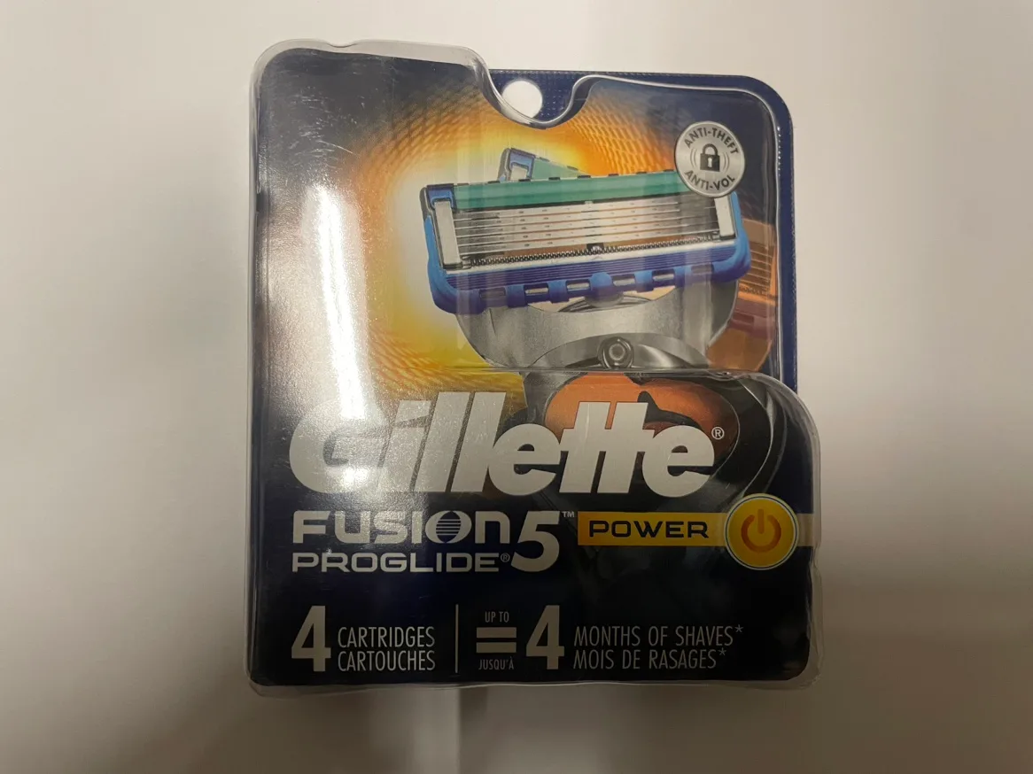 Gillette Fusion 5 ProGlide Power Razor Blade Refills (4 Pack) thumbnail