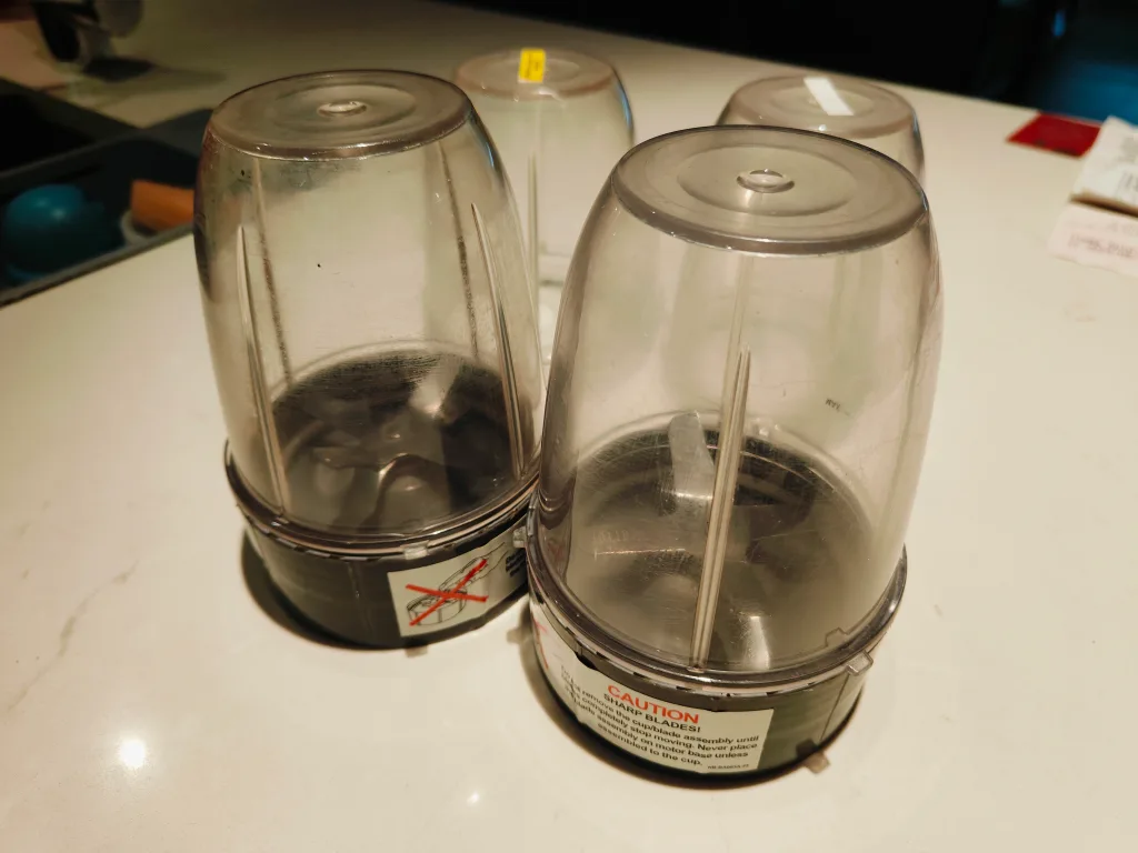 Nutribullet 2 blade and 4 Cups, only $10 for Everything image indicator(10)