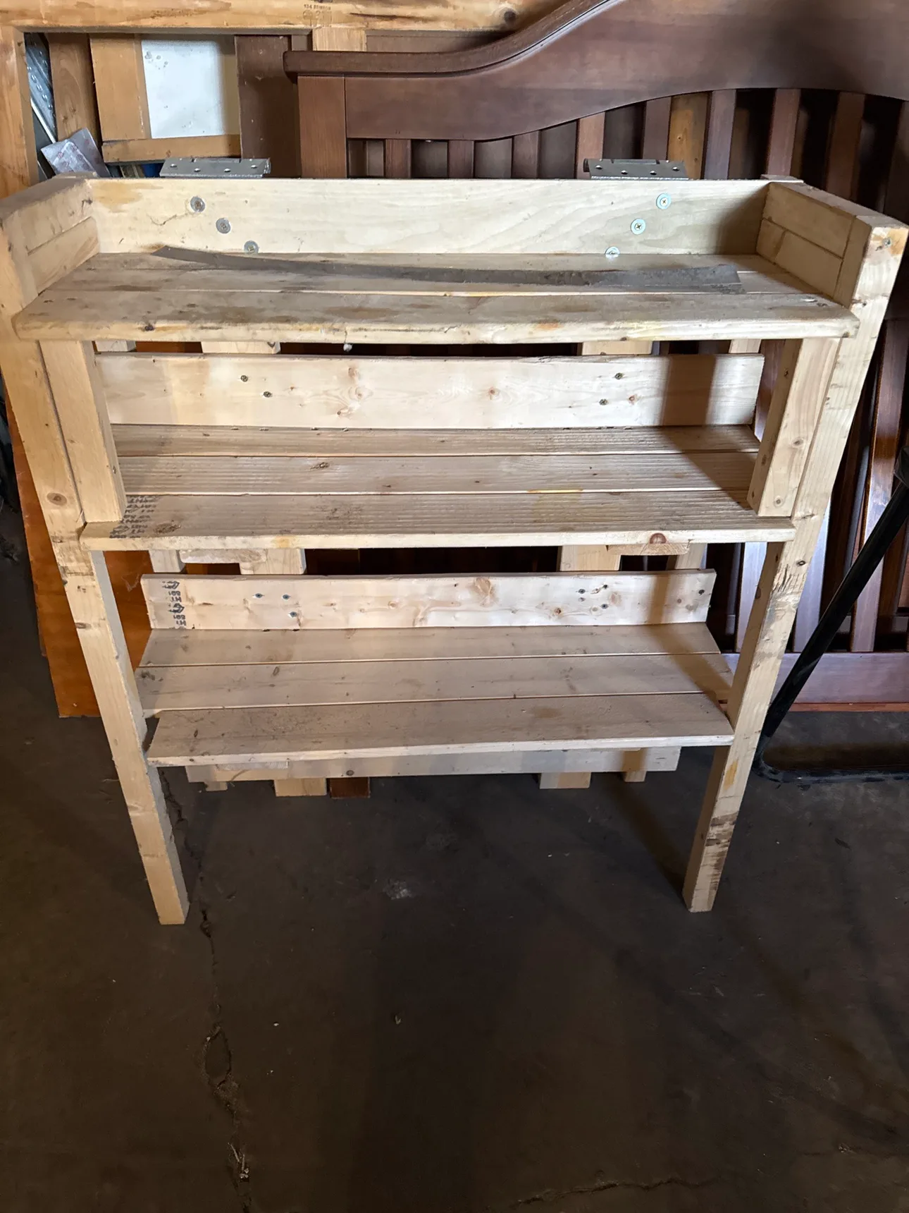 Wooden Shelf Unit thumbnail
