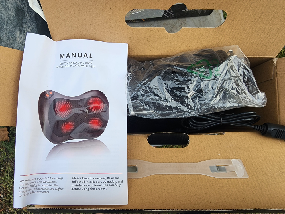 Shiatsu neck and back massager - photo 2
