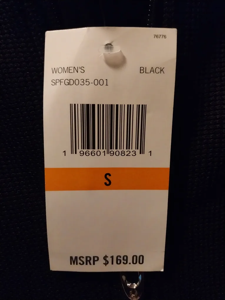 Spyder Women's Black Fleece Jacket Size S image indicator(2)