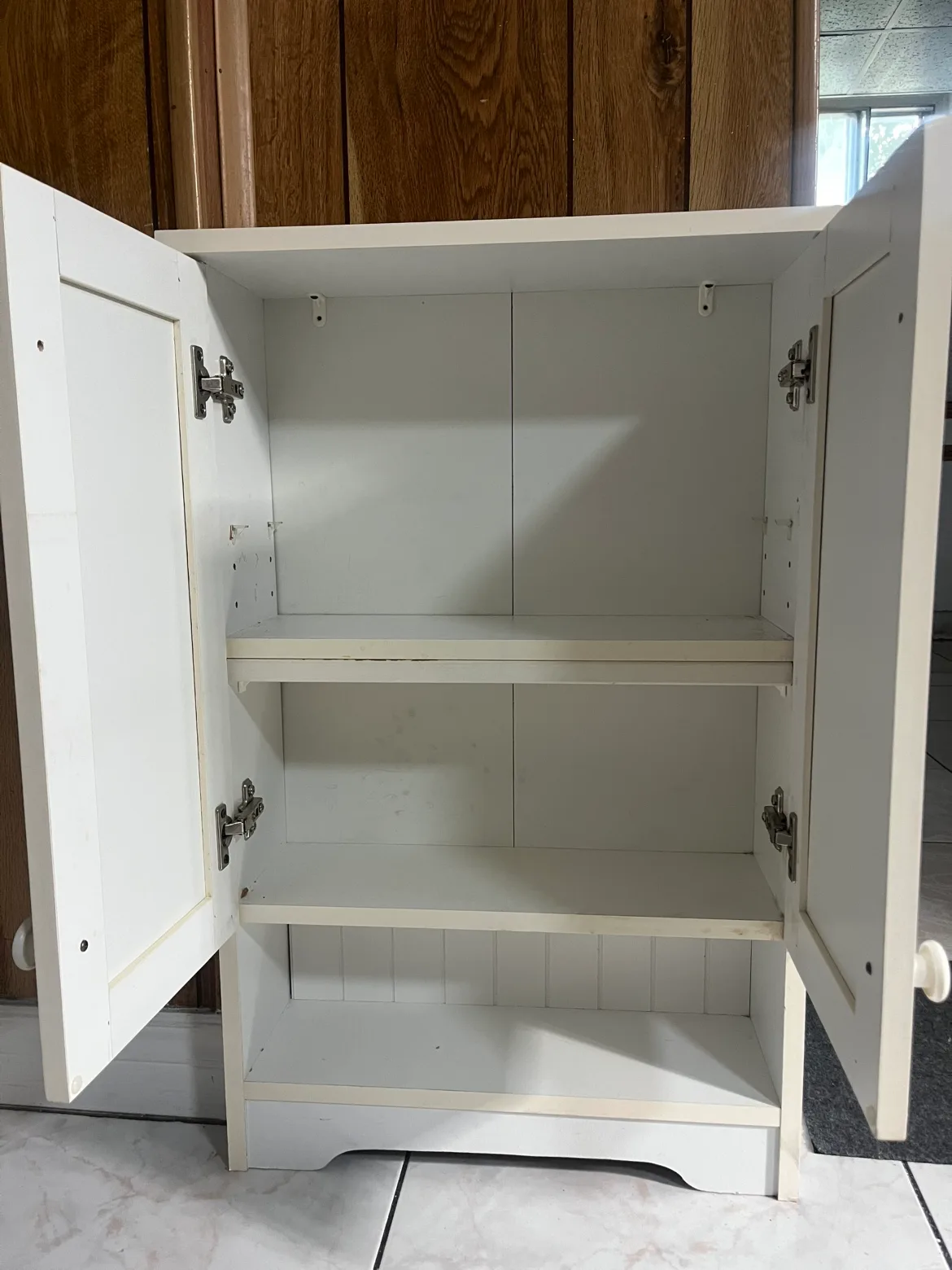 White Shelf Cabinet image indicator(2)