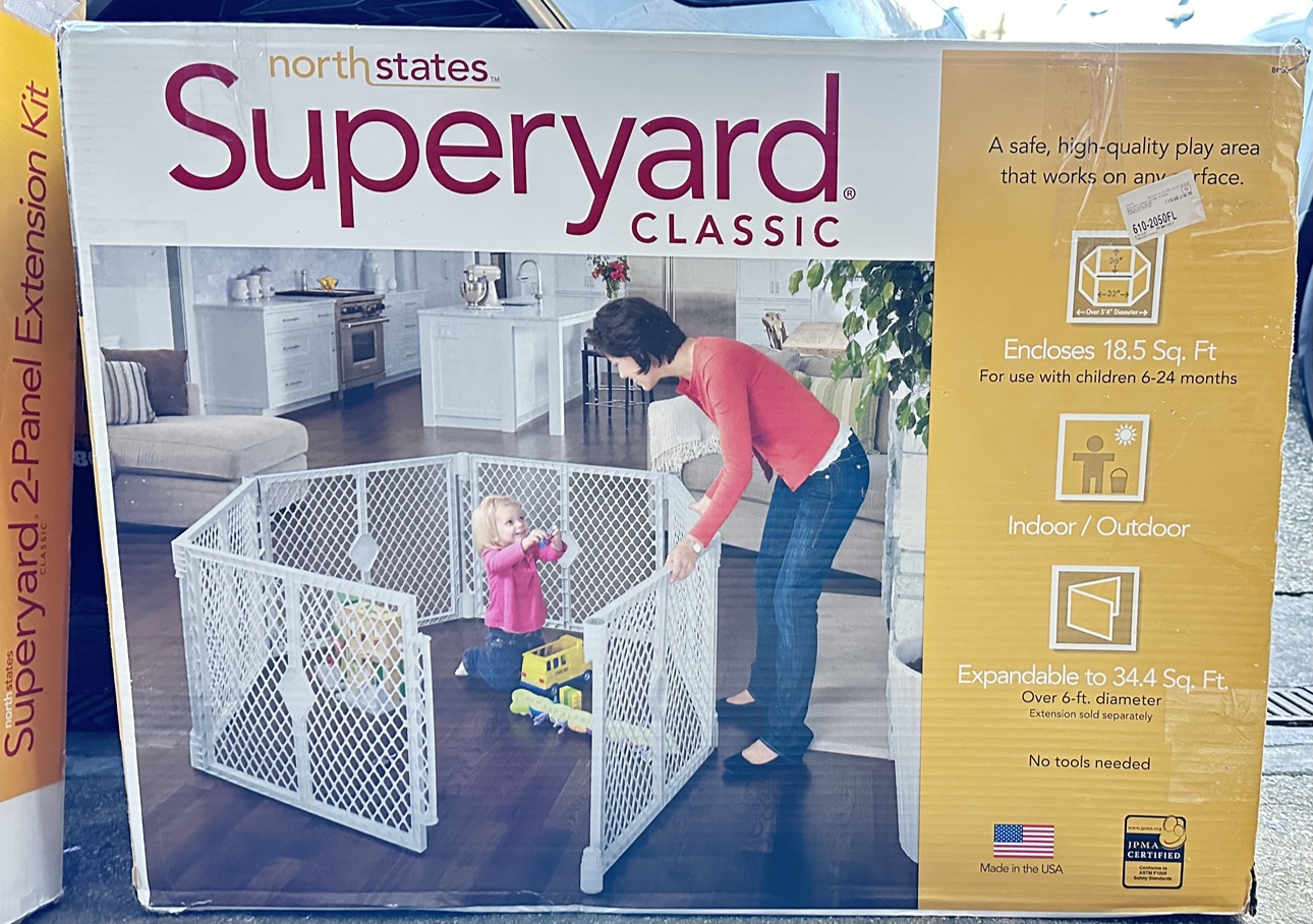 Northstates Superyard Classic with Extension Kit