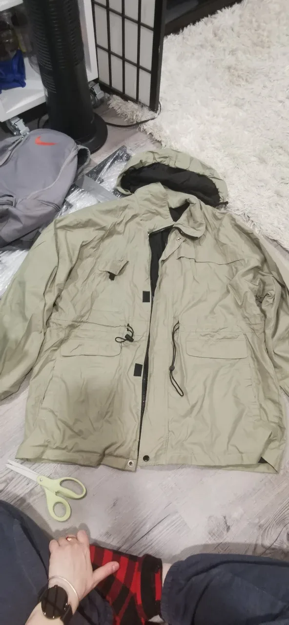 Men's Light Green Jacket #freecycle thumbnail