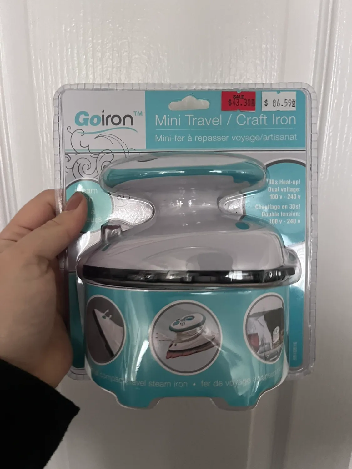 Goiron Mini Travel / Craft Iron thumbnail