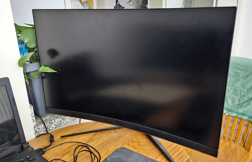 27" Curved Gaming  Monitor for sale - 10 months old thumbnail