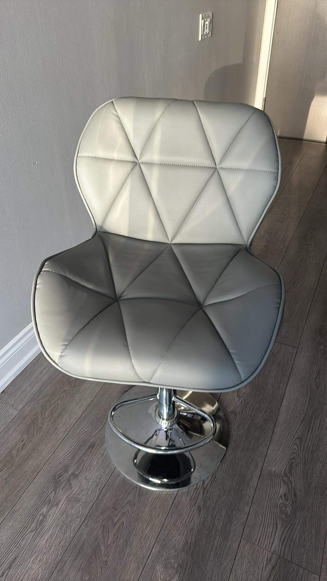2 Grey Bar Stool
