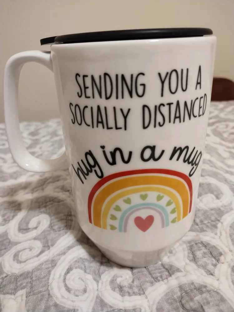 Rainbow Mug with Lid thumbnail