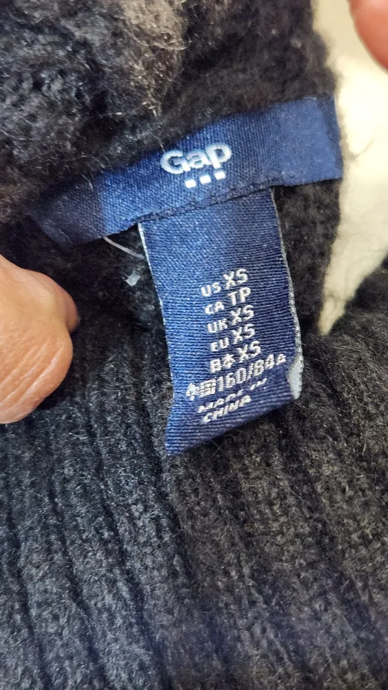 Gap Black Hooded Cardigan image indicator(2)