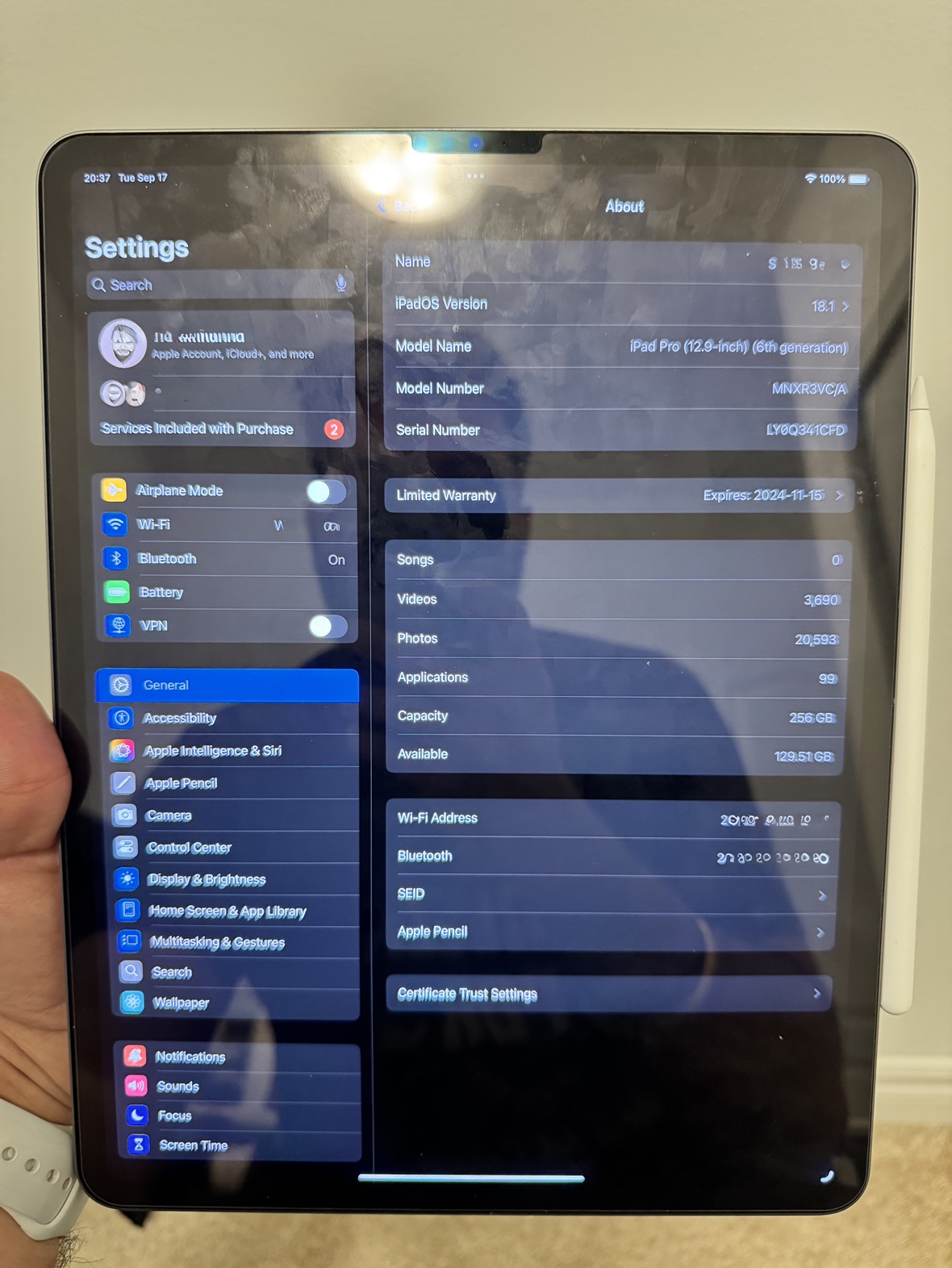 Apple iPad Pro 12.9 256GB M2 (6th Generation)