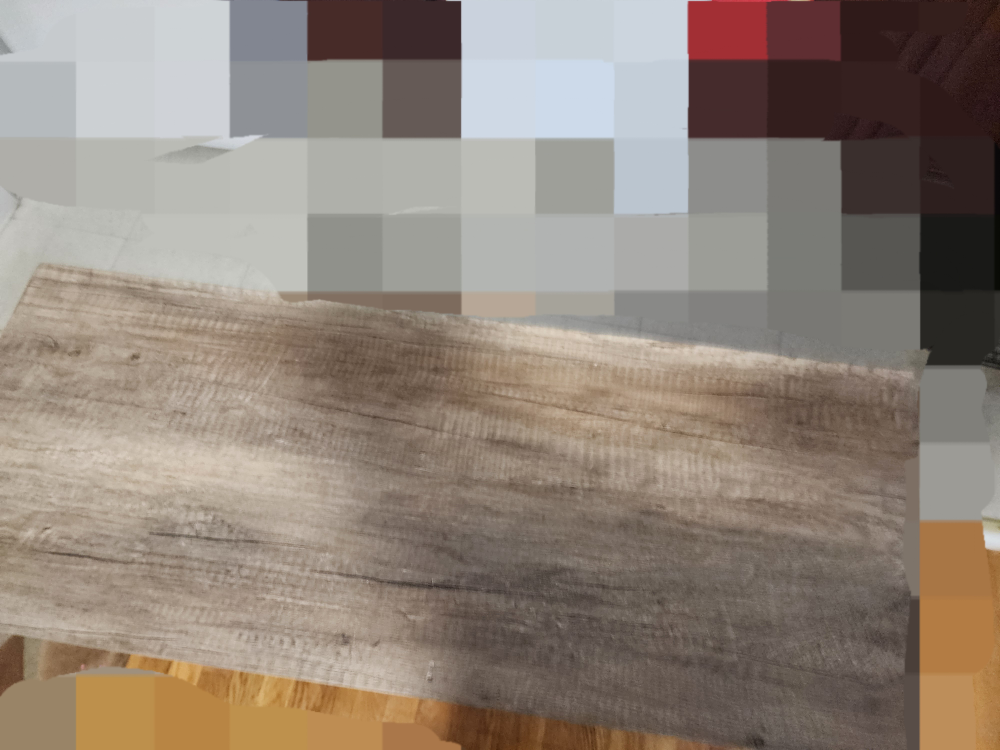 Industrial Style 3 Shelf Console Table - photo 3
