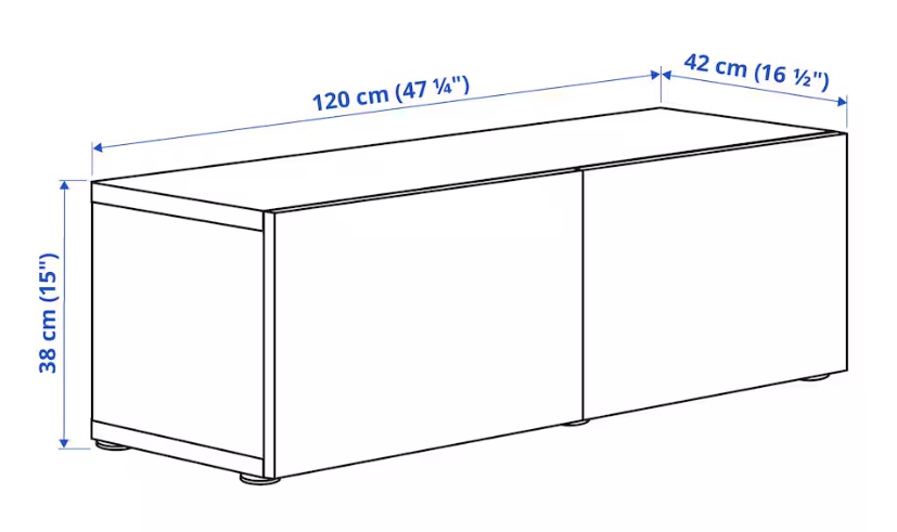 IKEA Besta TV Stand - photo 3