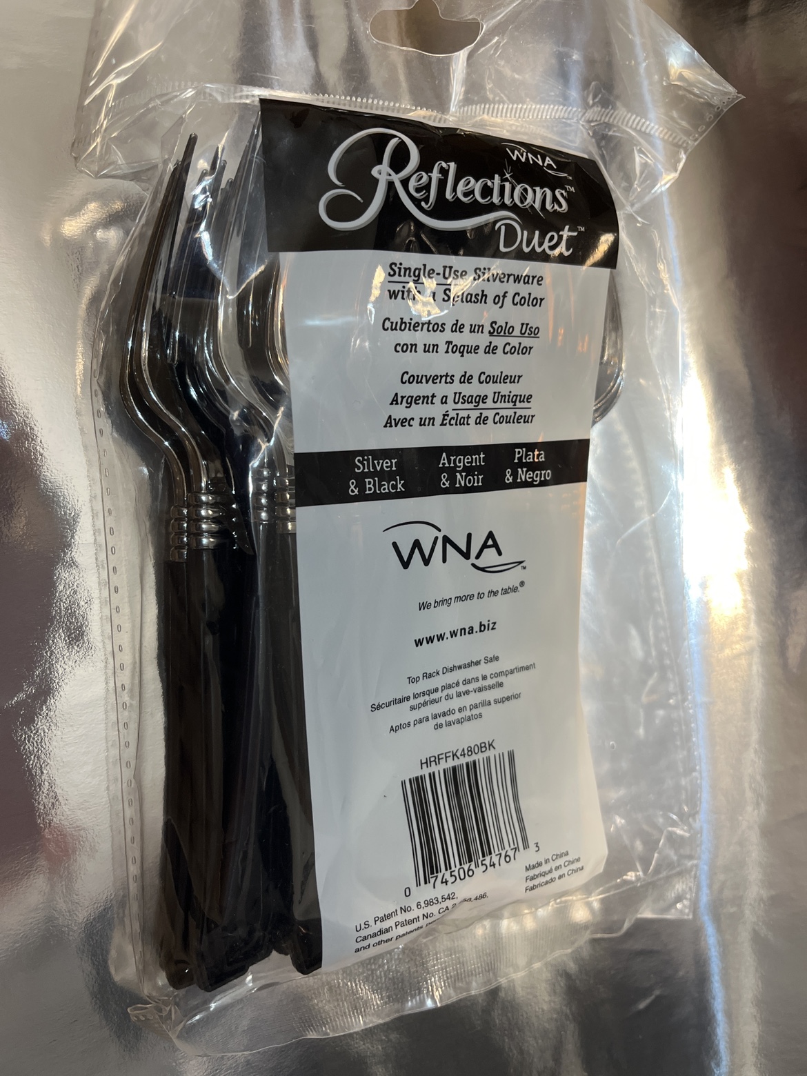 Elegant Disposable plastic Forks
