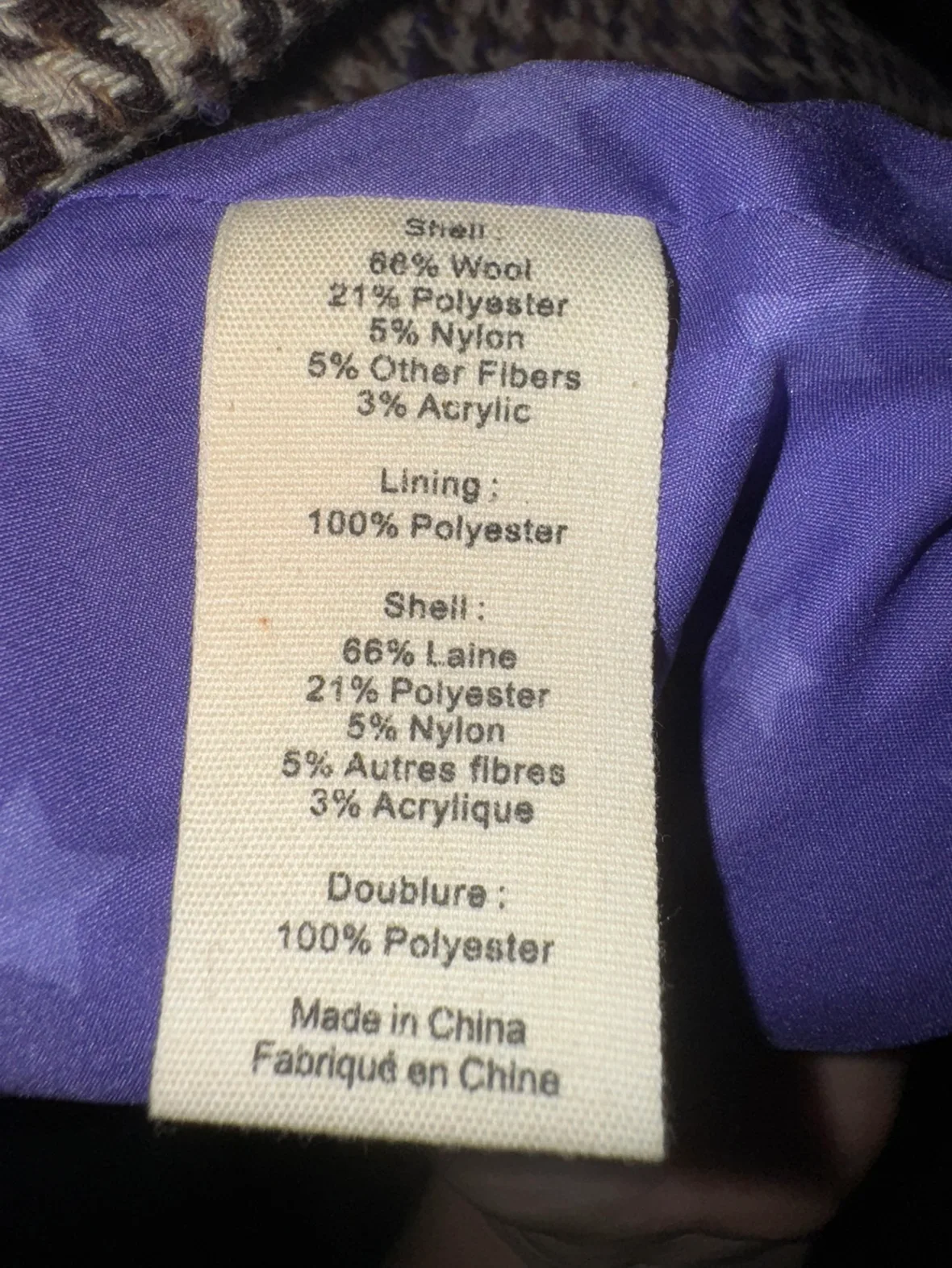 L'AGENCE  Chamberlain Tweed Blazer - Tan Multi Twill Plaid image indicator(8)