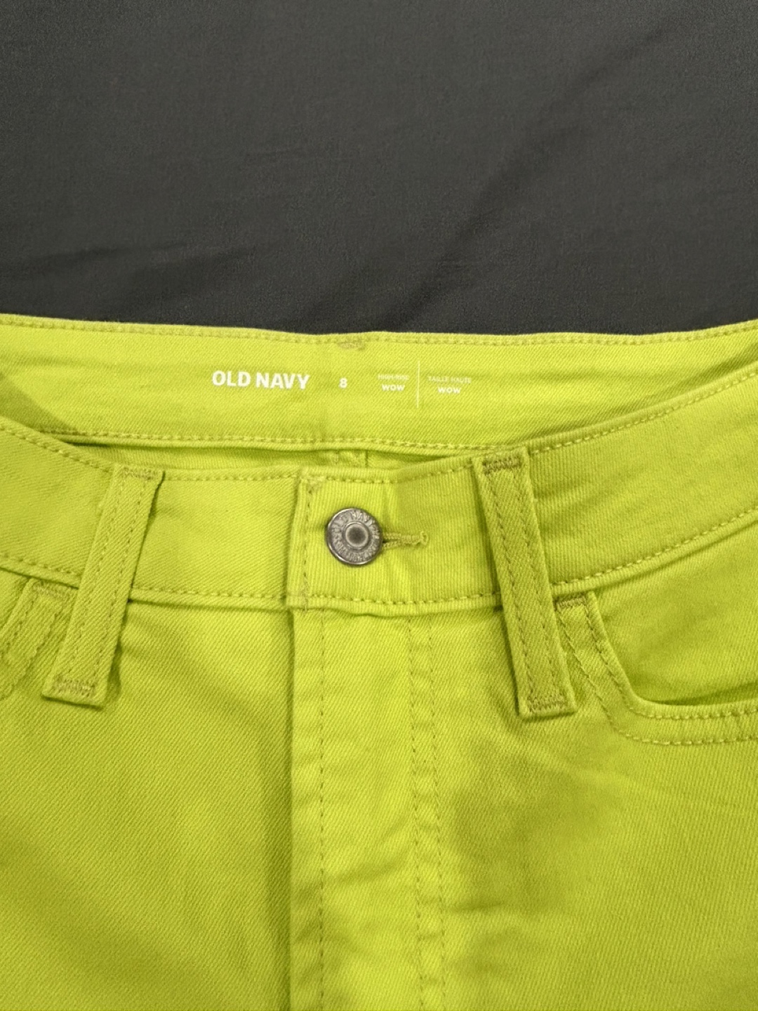 Brand New Without Tag Old Navy Green Denim Shorts - photo 2