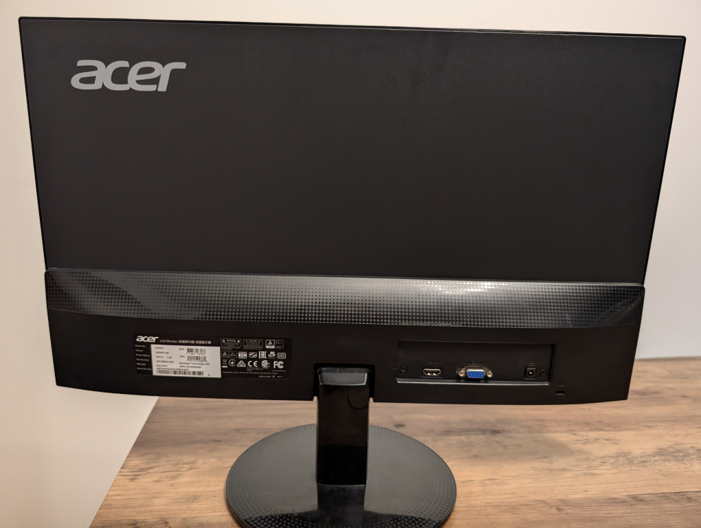 24in Acer Monitor - photo 2