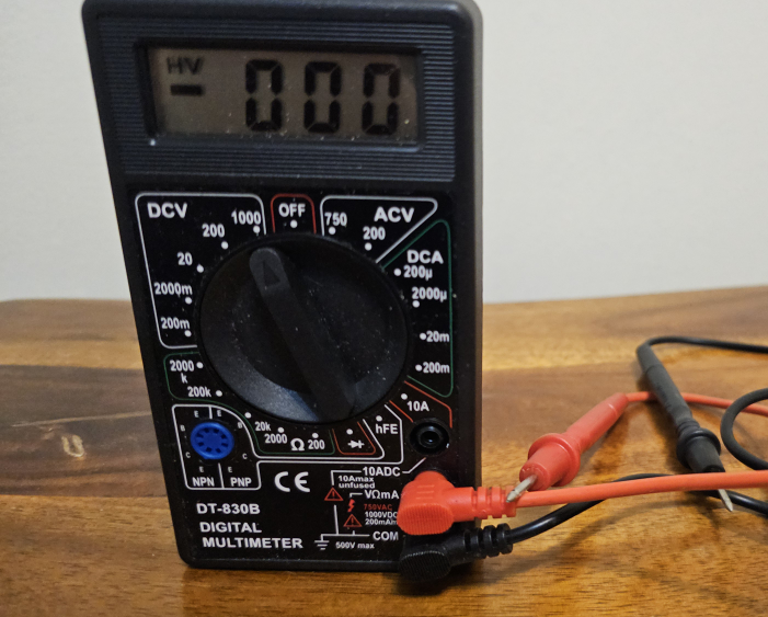 Digital Multimeter Voltmeter