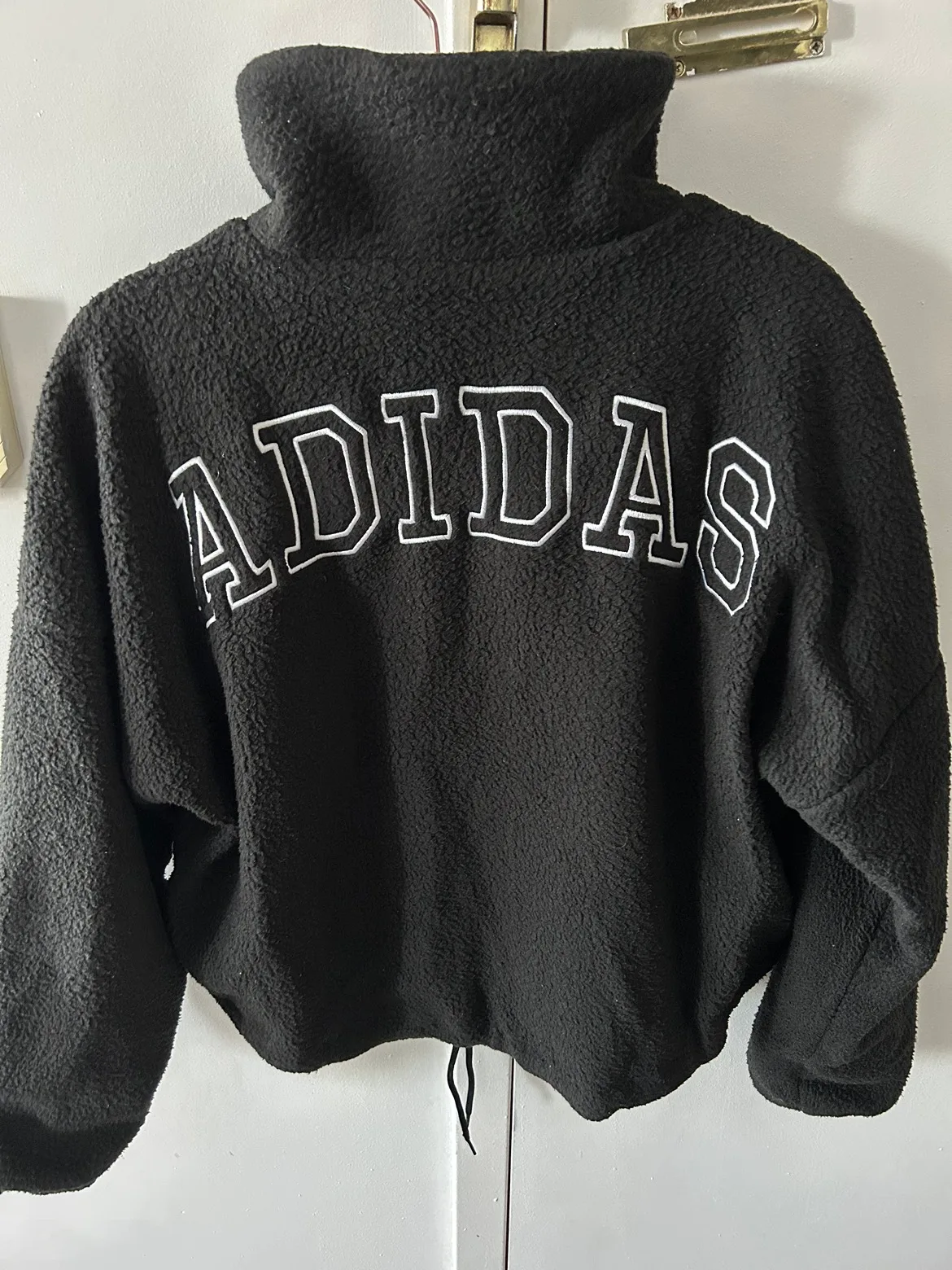 Adidas Zip up teddy sweater - thumbnail