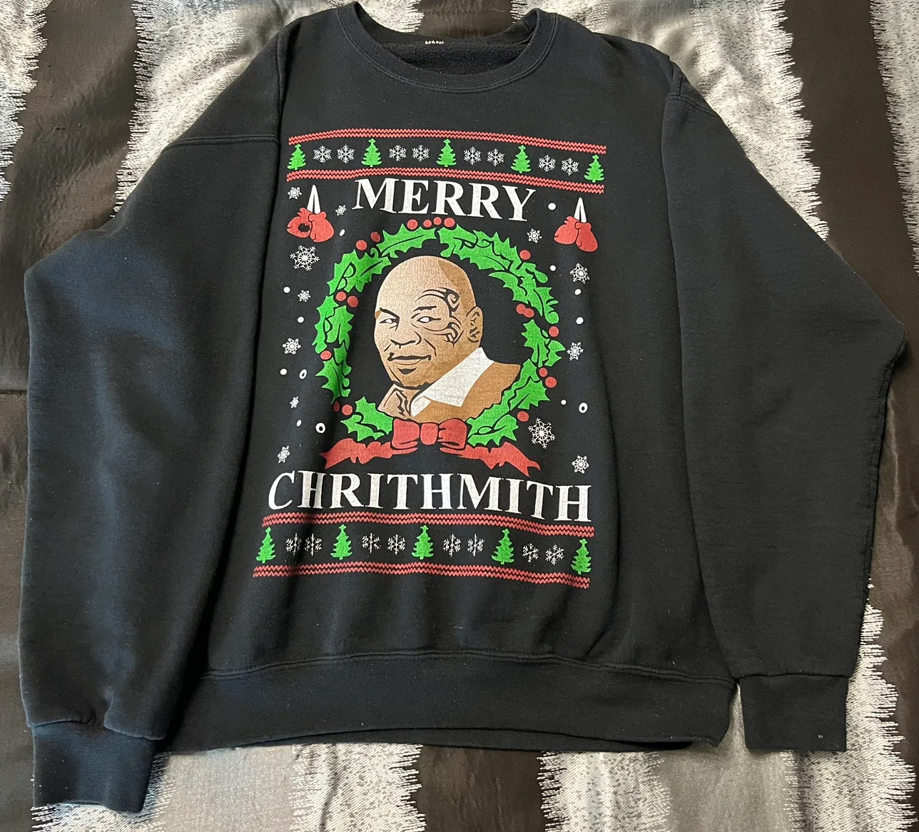 Christmas Sweater (Mike Tyson Merry Chrithmith) thumbnail