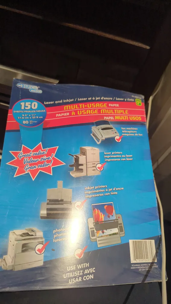 Studio Media Multi-Usage Paper - 150 Sheets thumbnail