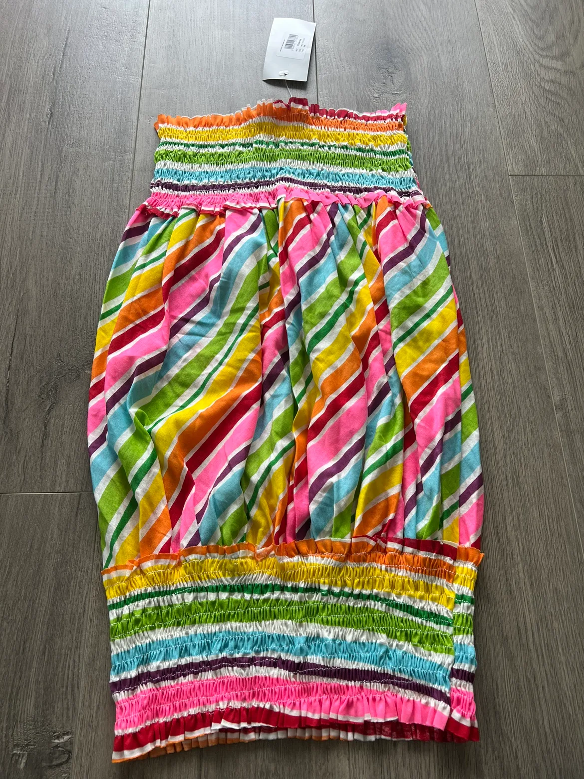 Agatha Ruiz de la Prada Rainbow Striped Maternity Top image indicator(5)